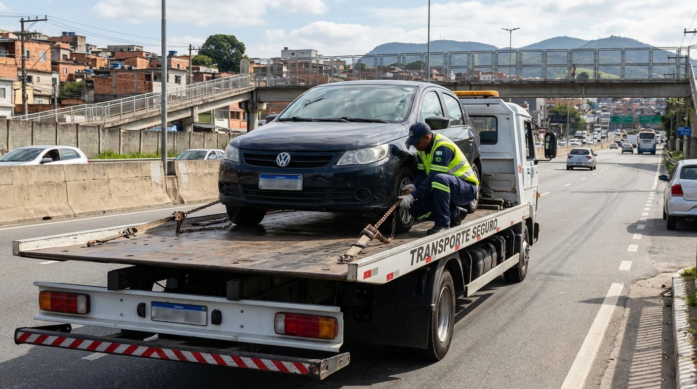 Logística para Veículos Parados em São Gonçalo‑RJ