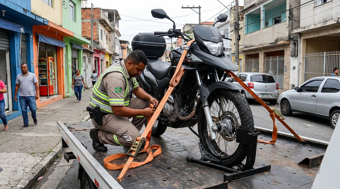 Guincho para Moto em São Gonçalo‑RJ